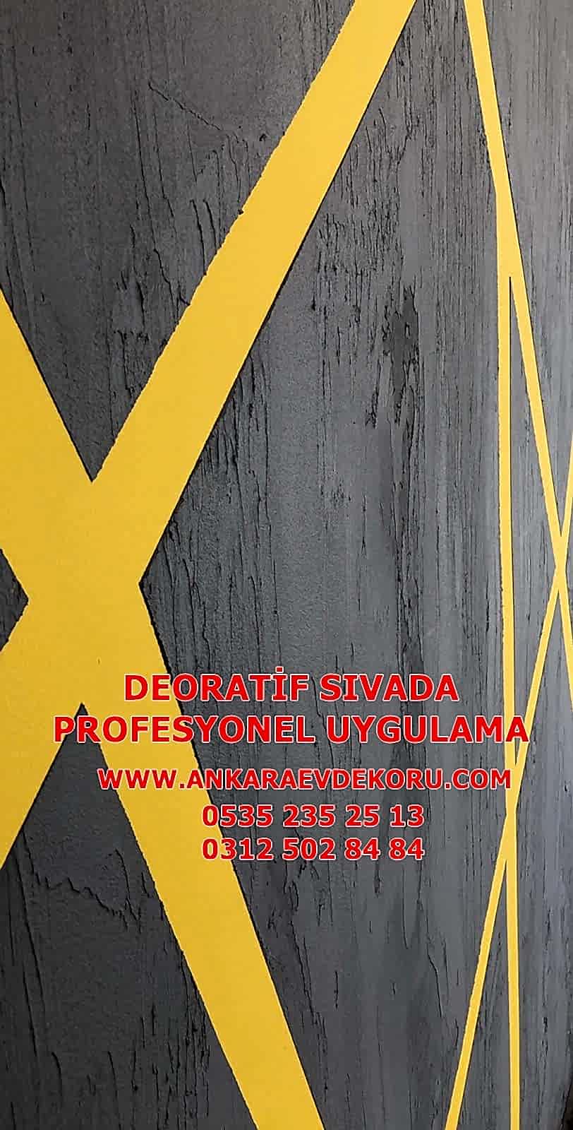 Dekoratif S�va Uygulamas� *Detaylar*